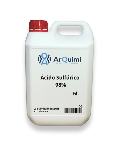 [PTsulf98] ac. Sulfurico 98% (garrafas de 24 Kg)